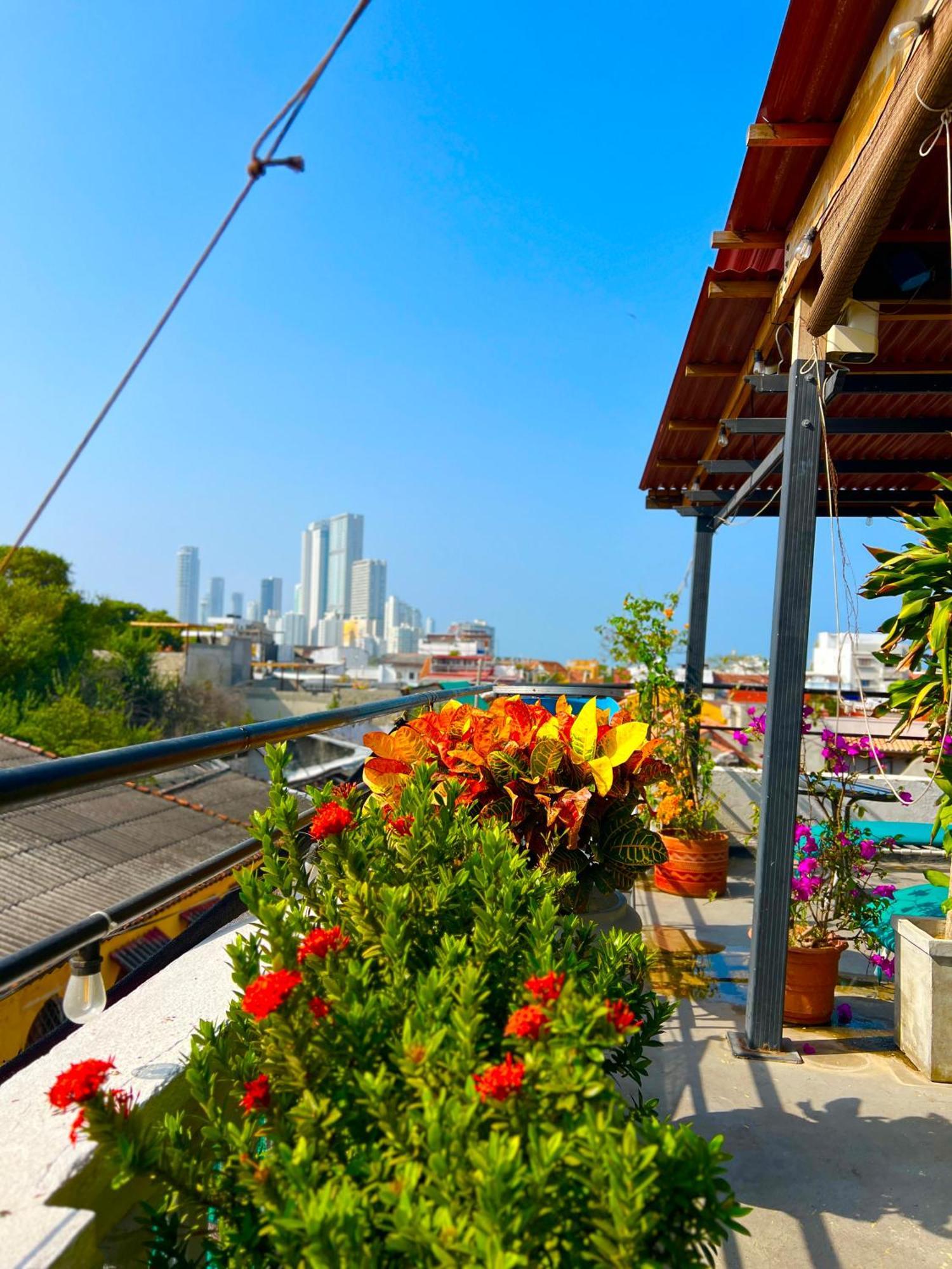 La Viduka Hostel Cartagena Eksteriør billede