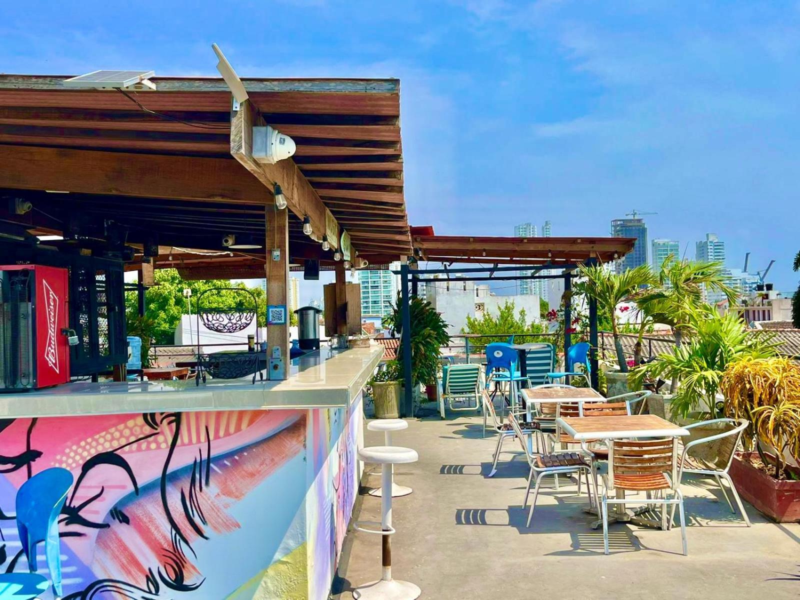 La Viduka Hostel Cartagena Eksteriør billede