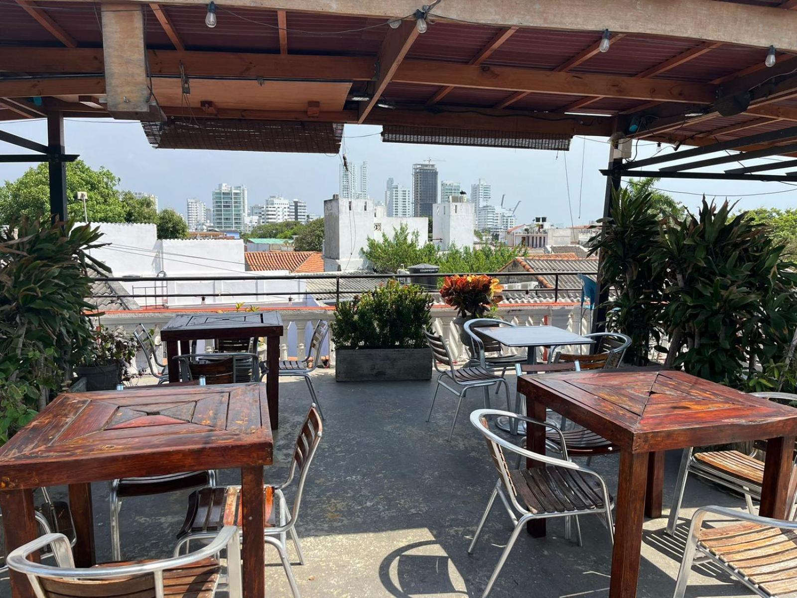 La Viduka Hostel Cartagena Eksteriør billede