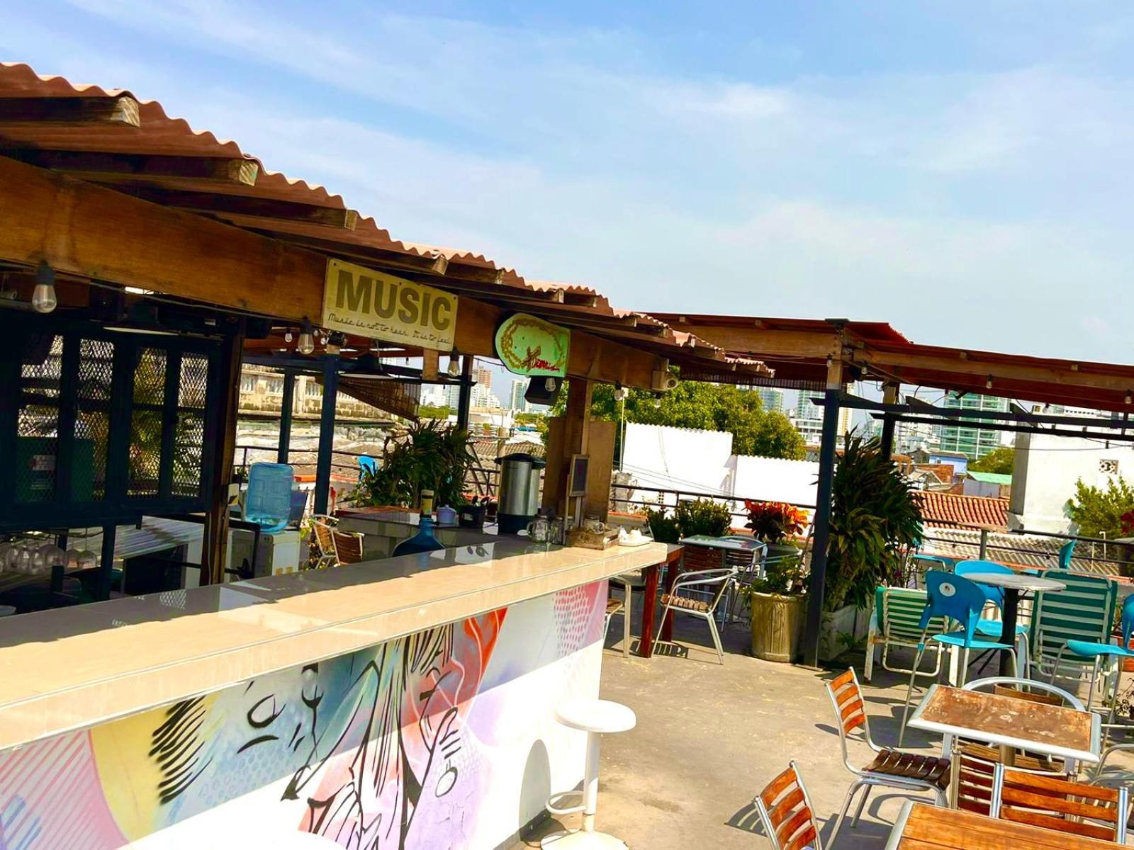 La Viduka Hostel Cartagena Eksteriør billede